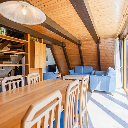 Tatil Evi Ferienwohnpark Nurdachhaus Typ 8 Ndt 101 Immenstaad am Bodensee
